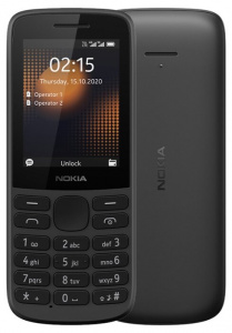     Nokia 215 DS 4G, black - 