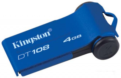 ���� ������ ������ Kingston DataTraveler DT108 4Gb ��������-�������� ������������