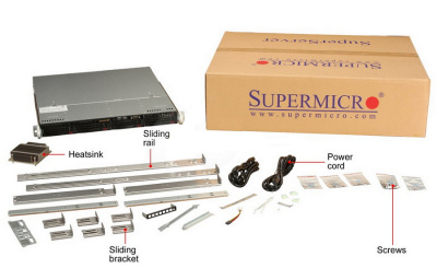  SuperMicro SYS-5018D-MTRF, Black