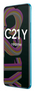 Фото товара Смартфон Realme C21Y 3/32Gb light-blue интернет-магазина ТопКомпьютер