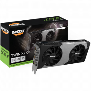 ���������� INNO3D RTX 5060 Ti Twin X2 OC, HDMI, DP*3, 16G,D7 ������