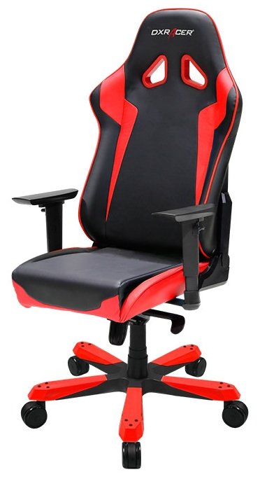 Синее кресло dxracer