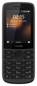     Nokia 215 DS 4G, black - 