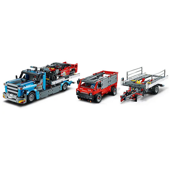 Конструктор LEGO Technic 42098 Автовоз классический (пластик ), для  мальчиков от 9 лет • Деталей 2493 шт