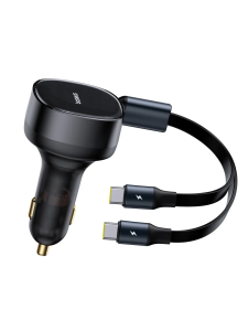 �������� ���������� Baseus Enjoyment Retractable 2-in-1 C+C 33W ������