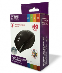   CBR CM-307, USB, Black - 