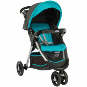     Graco Fastaction Fold, grey / light blue - 
