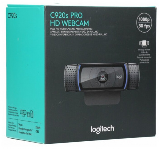   - Logitech C920s Webcam - 