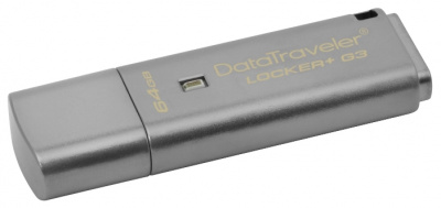 ���� ������ ������ Kingston DataTraveler Locker+ G3 64GB (RTL) ��������-�������� ������������