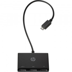   USB- HP Z8W90AA USB-C to USB-A, black - 