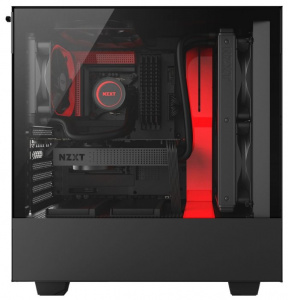    NZXT H500 CA-H500B-BR Black/Red