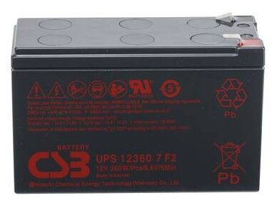 ���� ������ �������������� ������� CSB UPS12360 7 F2 12� 7.5�� ��������-�������� ������������
