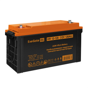 ���� ������ �������������� ������� ExeGate EX282989RUS HR 12-120 12V, 120Ah ��������-�������� ������������