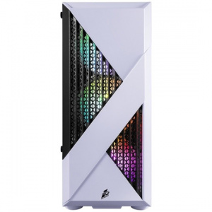 ������ ��� ���������� 1STPLAYER FIREROSE F3-A White ATX, TG 4x120mm LED fans inc