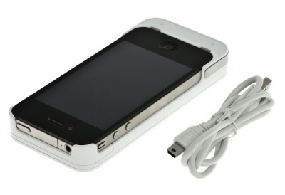      Floston iPhone External Battery, White - 