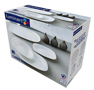  Luminarc Carine White 19  (N2185)