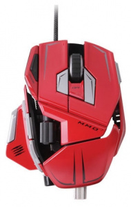 ���� ���� Mad Catz M.M.O.7 2013 Gloss Red USB ��������-�������� ������������