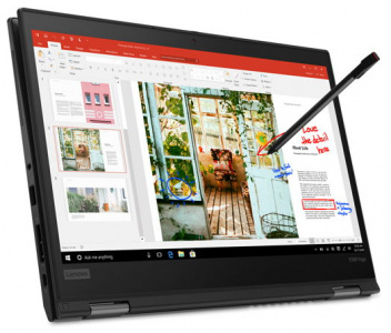  Lenovo ThinkPad X390 Yoga (20NN002LRT), Black