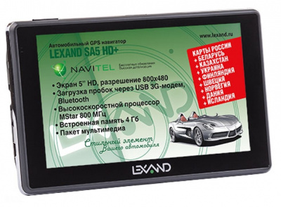  GPS- LEXAND SA5 HD+ - 