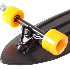    Y-Scoo Longboard Shark (409-B) black-orange - 