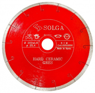���� �������� �������� Solga Diamant HARD CERAMICS 200��/25,4 20010200