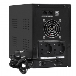 ���� ������ ���� �������������� ������� ExeGate SpecialPro Smart LLB-2200.LCD.AVR.2SH.RJ EX292635RUS black ��������-�������� ������������