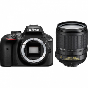     Nikon D3400 Kit (18-105 mm VR) black - 