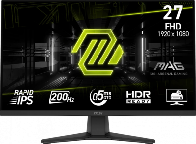 ���� ������ ������� 27" MSI MAG 272F (9S6-3CE51T-007) ������ ��������-�������� ������������