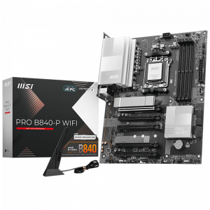 ����������� ����� MSI PRO B840-P WIFI ������ (B840,AM5,4DDR5,5PCI-Ex16)