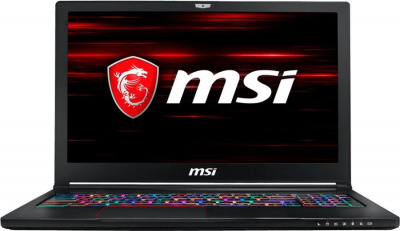  MSI GS63 Stealth 8RE-021RU (9S7-16K512-021), Black