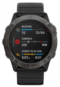 - Garmin Fenix 6X Sapphire DLC