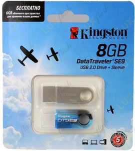    Kingston DataTraveler SE9 8 Gb "23 " - 