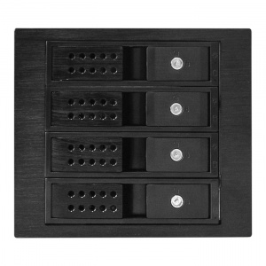 ������� ExeGate HS435-02 (�������������, �� 4x3,5"/2.5" SATA HDD)