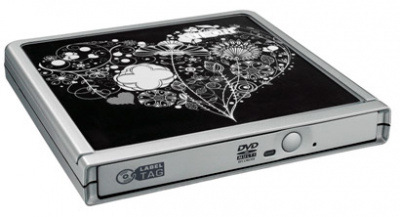���� ������ ������� ���������� ������ LiteOn eNAU508-T03 LightScribe Slim External Silver ��������-�������� ������������