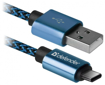  USB Defender to Type-C 1m   blue