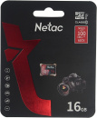 ����� ������ Netac 16GB P500 Extreme PRO MicroSDHC V10/U1/C10 up to 100MB/s (NT02P500PRO-016G-S) ������
