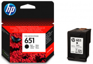   HP 651 C2P10AE Black
