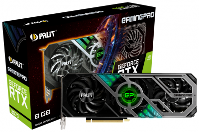  Palit PCI-E NV 8GB LHR PA-RTX3070 GAMINGPRO V1