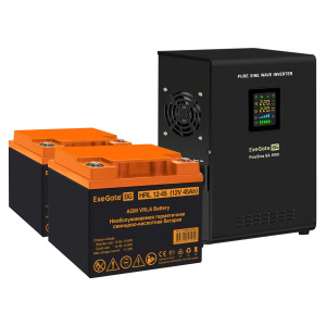 ���� ������ ��� EX295997RUS + ������� 45A� EX285666RUS ExeGate FineSine SX-1000.LCD.AVR.2SH ��������-�������� ������������