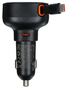�������� ���������� Baseus Enjoyment Pro U+Retractable C & iP Cable 60W ������