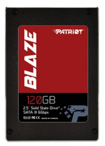 SSD- Patriot PB120GS25SSDR, Blaze, 120 Gb (SATA-III, 7 )