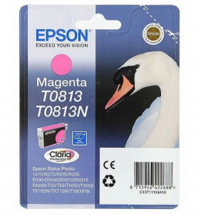 Фото товара Картридж струйный Epson T0813 C13T11134A10 Magenta интернет-магазина ТопКомпьютер