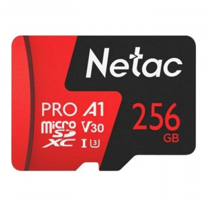     Netac microSDXC P500 Pro 256Gb + adapter - 
