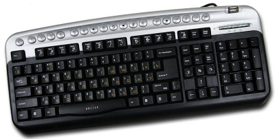 ���� ������ ���������� Oklick 320M Silver ��������-�������� ������������