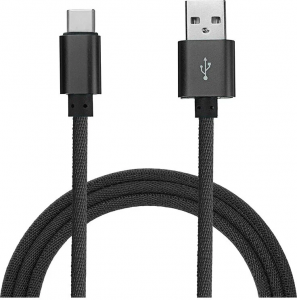  USB XIAOMI Mi Braided Type-C Cable 100, black