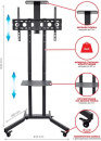    ARM MEDIA PT-STAND-9, 32-65"