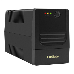 ���� ������ ��� ExeGate Power NB-500.LED.AVR.2SH.USB (500VA/300W, LED, AVR, 2*Schuko, USB, ������� 12V 4.5Ah) ������ ��������-�������� ������������