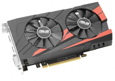  ASUS Expedition xGeForce GTX 1050 Ti (4Gb GDDR5, DVI-D + HDMI + DP)