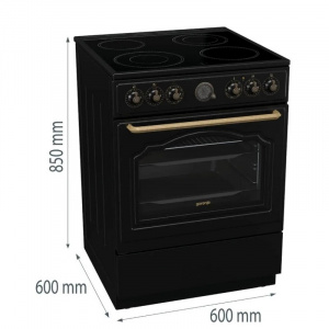 ����� ������������� Gorenje GECS6B71CLB black