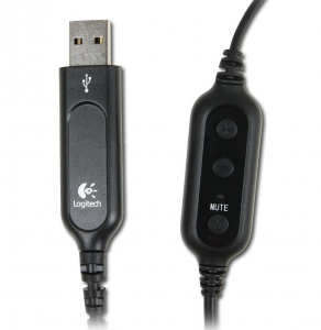     Logitech PC Headset 960 USB black 981-000100 - 